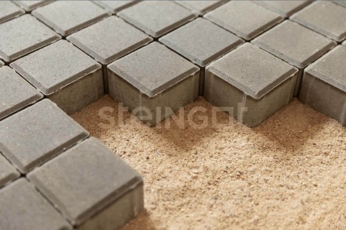 Квадрат 100*100*60 Серый (полный прокрас), Steingot